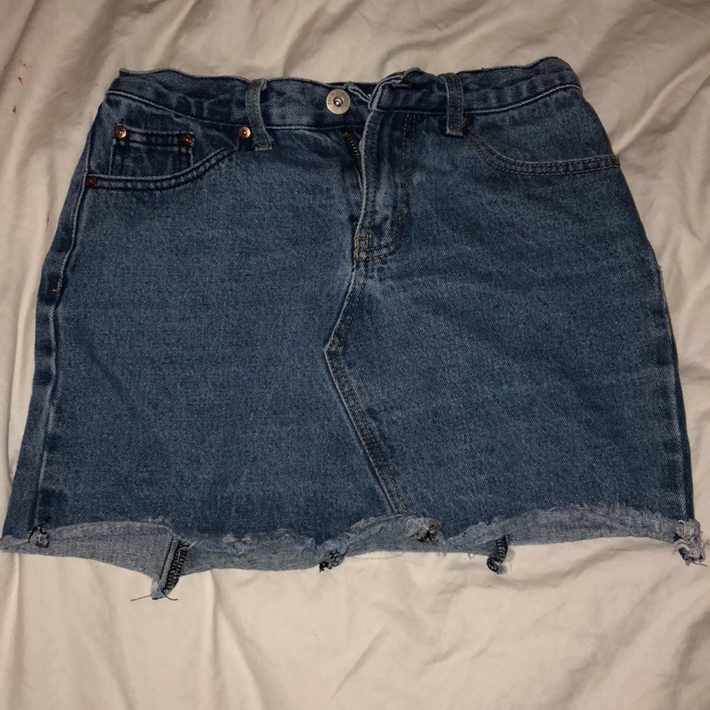 Denim skirt